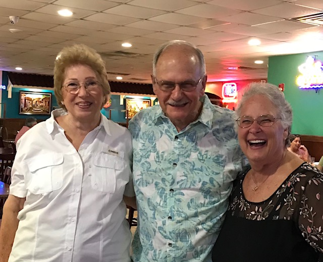 Florence  Sissie Woods, Fred McCarty and Linda DeCuir,  members of Mr. Rowland’s homeroom